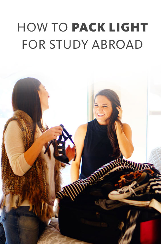 Get packing tips and travel advice for study abroad. With a little strategy, you can fit every necessity for life abroad into a single suitcase.