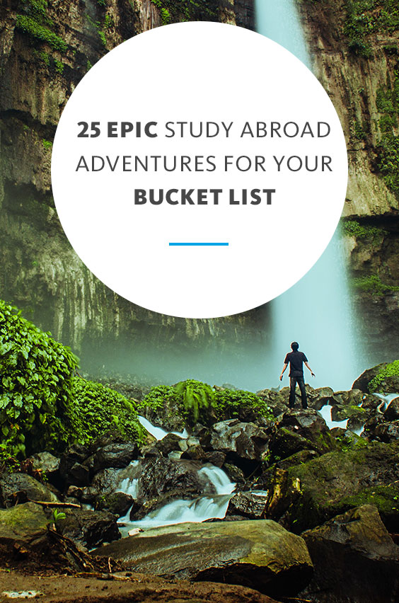 Studying abroad is the one time you can guarantee the opportunity to have once-in-a-lifetime adventures. Catch our list of epic adventures to include when you study abroad.
