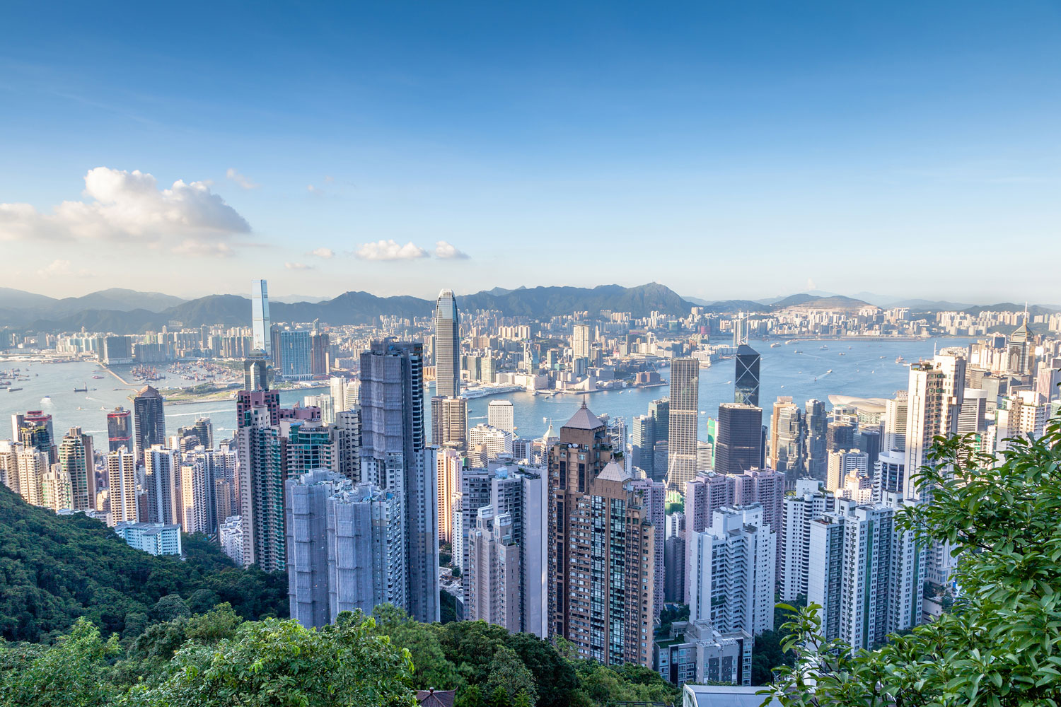 Cityscape of Hong Kong