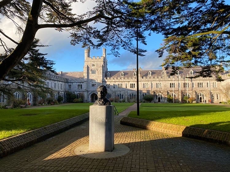 Main quadrangle on the University College Cork campus