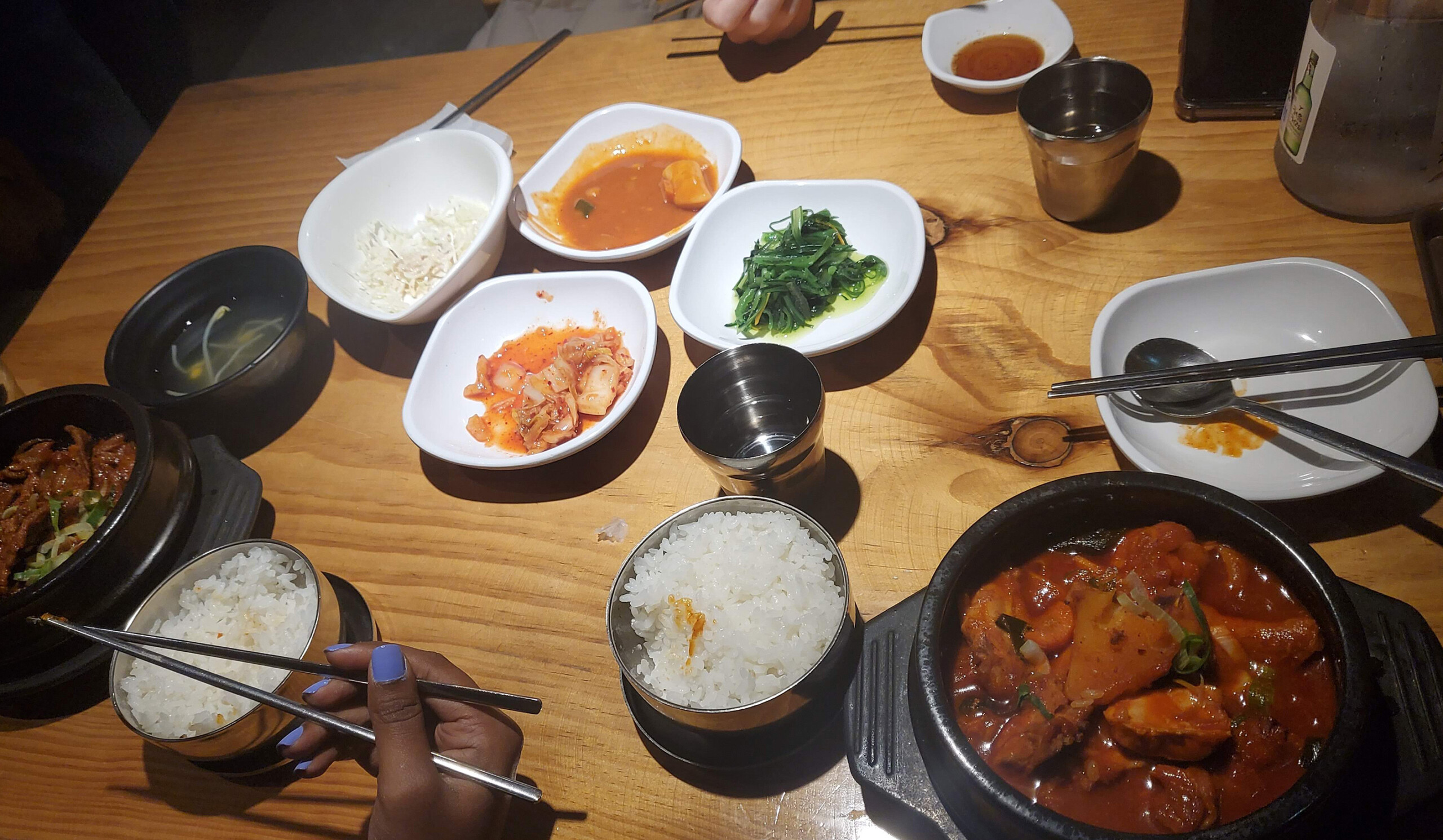 Spicy stewed chicken from Okduheon Handmade Tofu (옥두헌손두부).