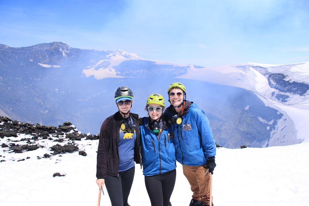At the top of the Villarrica volcano!