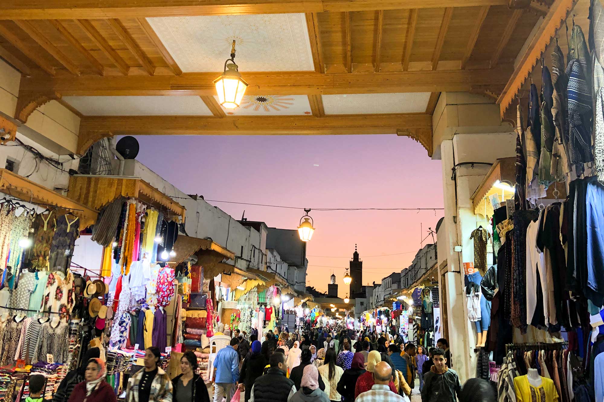 Medina market in Rabat
