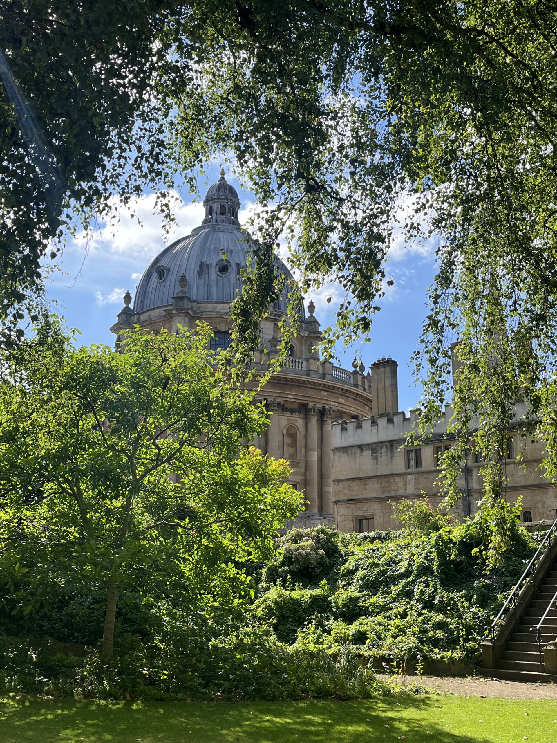 Radcliffe Camera from Fellows Garden