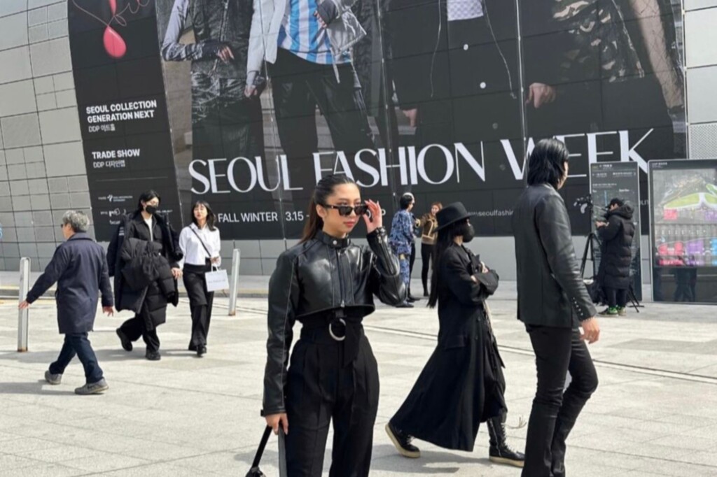 UCEAP student at Seoul Fashion Week