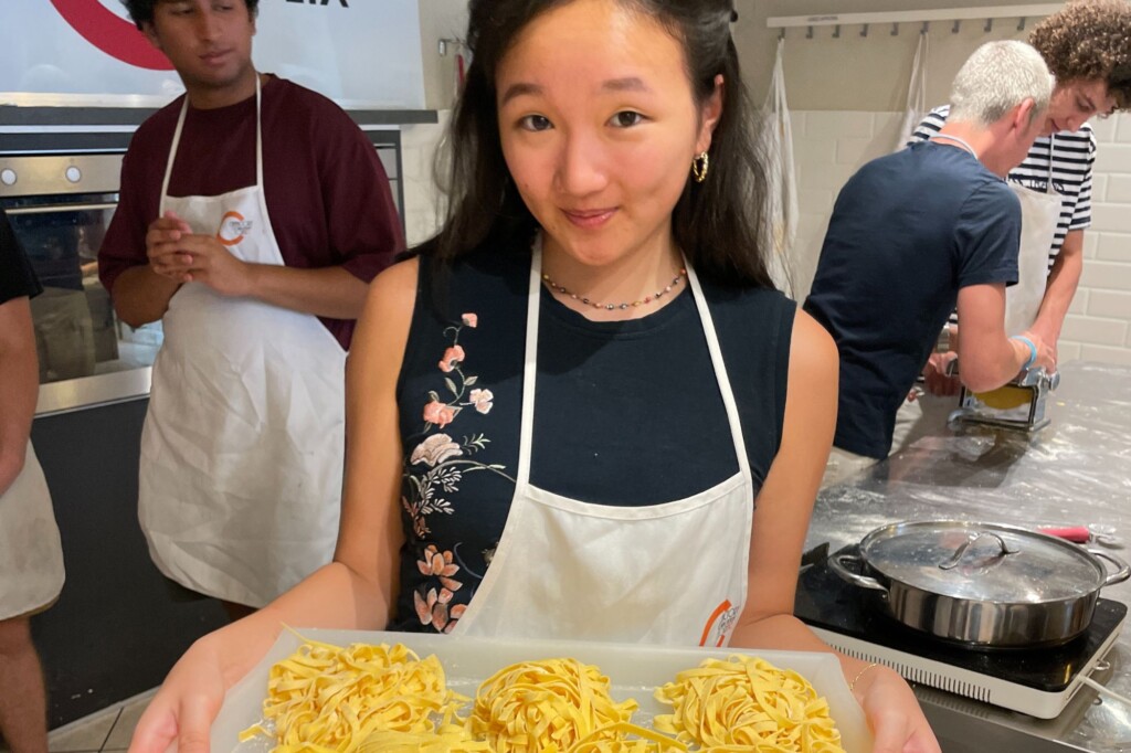 Pasta-making class in Florence, Italy