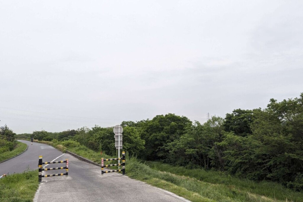 Tama river bike route 