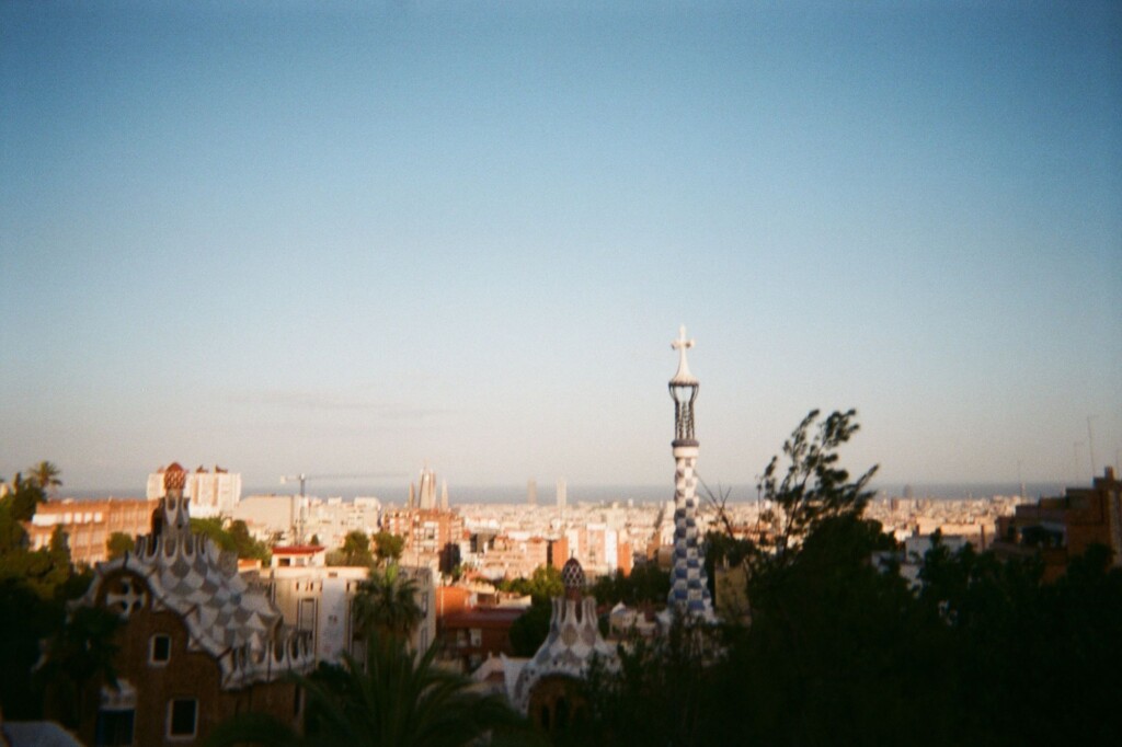 Rooftop view of Barcelona, Spain