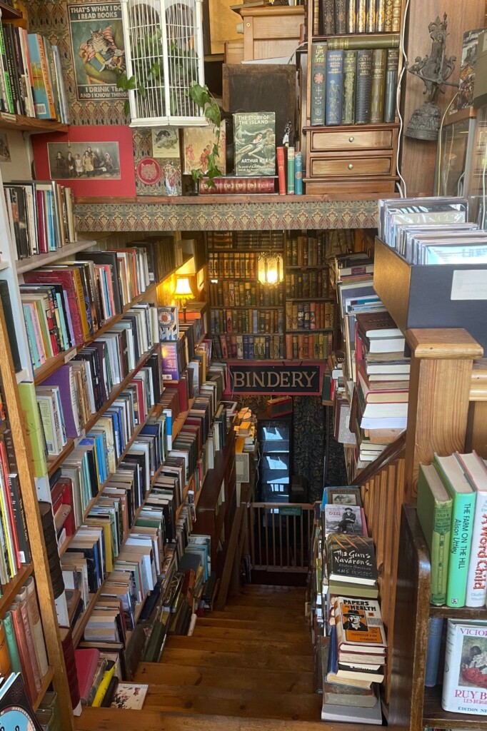 Bookshop in Edinburgh 