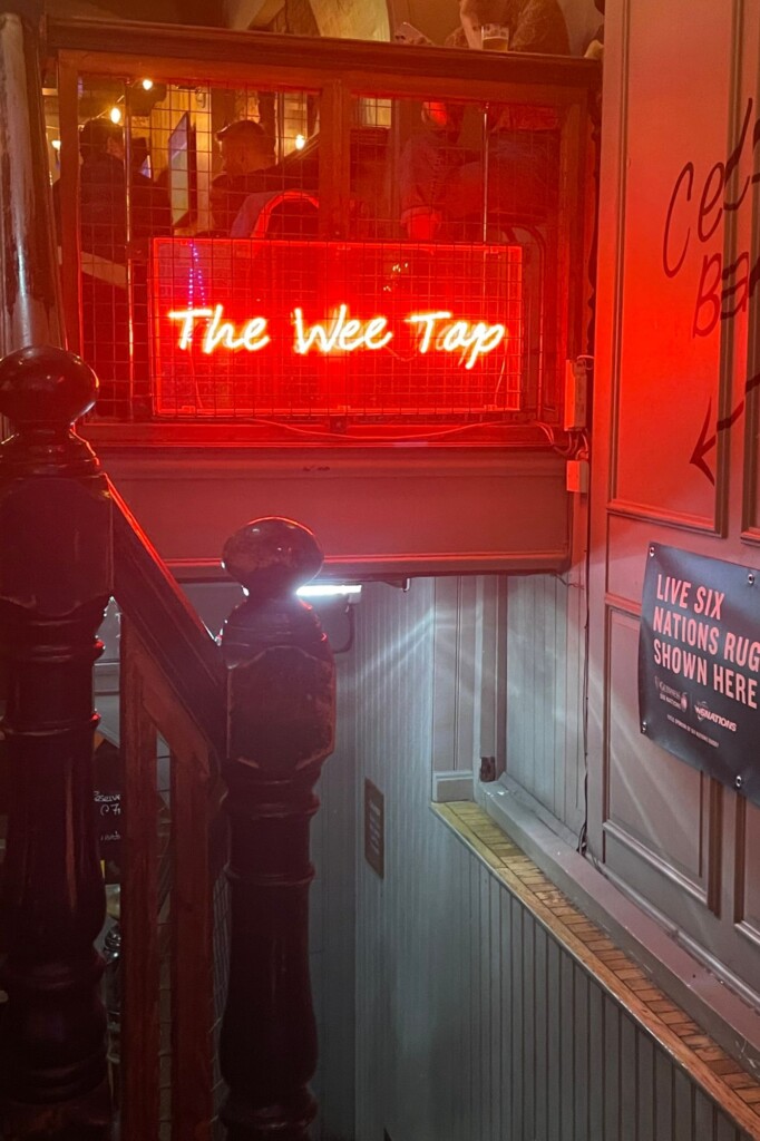 The Wee Tap in Edinburgh