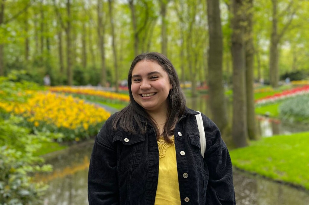 Amber Rivera-Munoz (UCLA) in the Netherlands