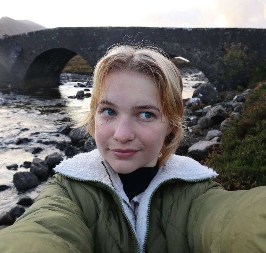 Sadie Bijlisma in Scotland