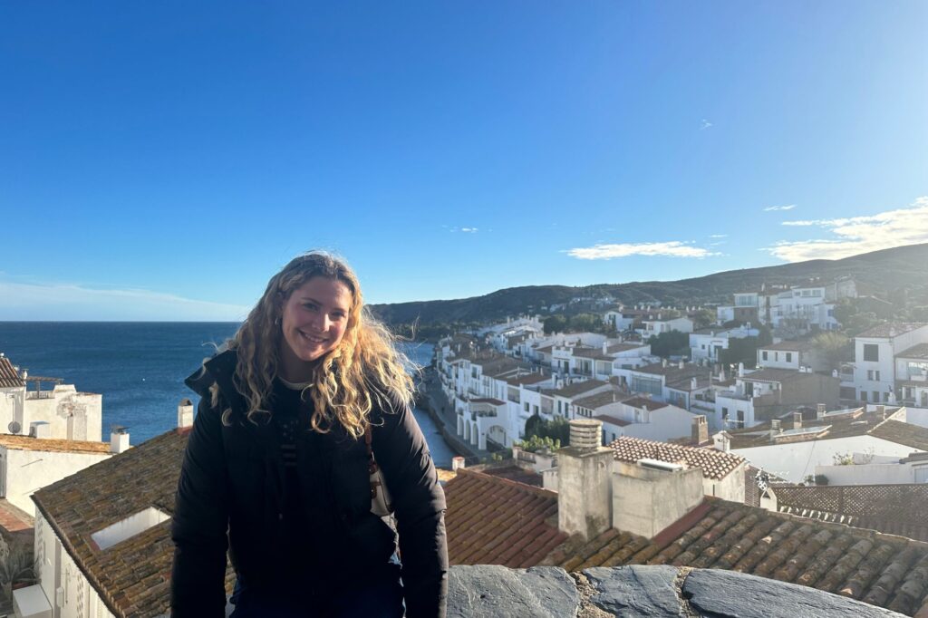 Chloe Margulis abroad