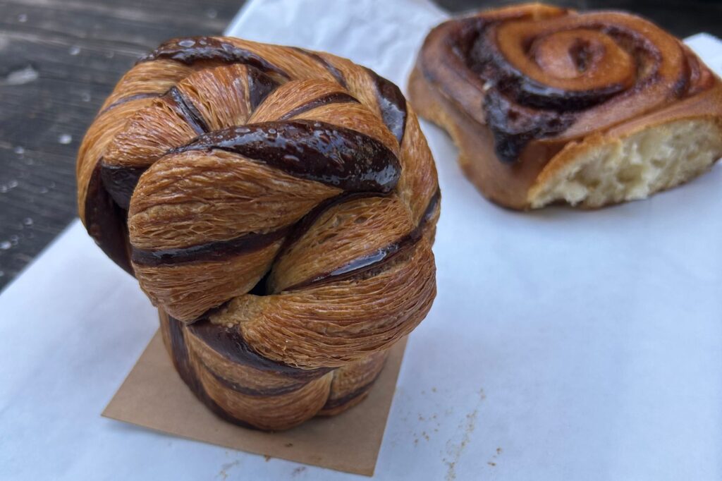 Foodie options in Copenhagen - breakfast rolls
