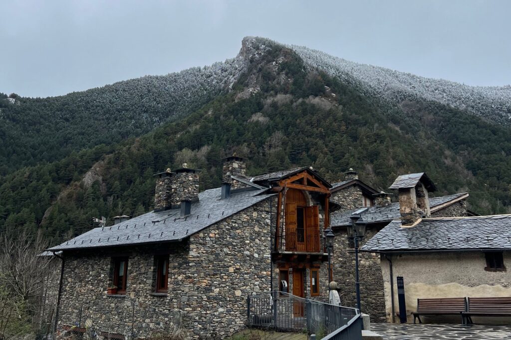 Mountain hut in the Pyrenees