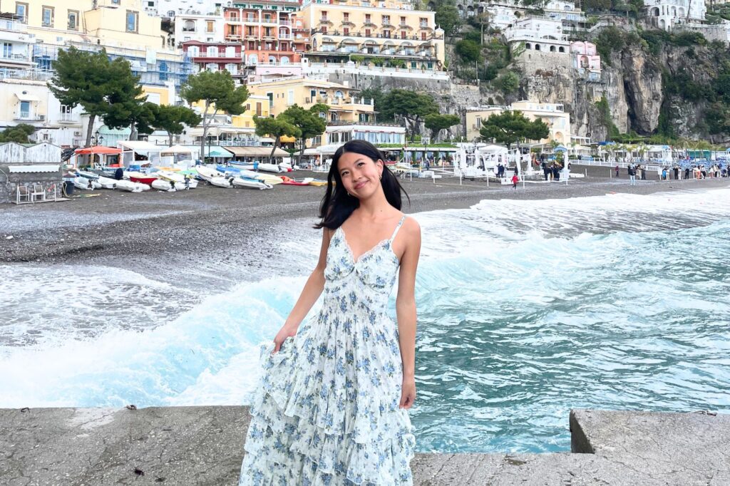 Alyson Lee (UCB) by the Amalfi Coast