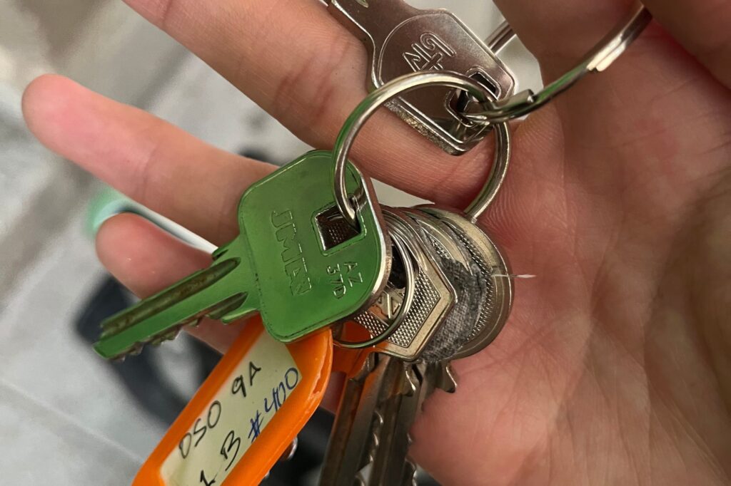 Five keys to unlock one apartment in Florence